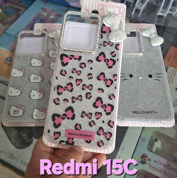 Producto - Fundas Hello Kitty glitter. Redmi 15C