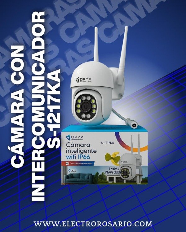 Producto - CAMARA CON INTERCOMUNICADOR (S-1217KA)