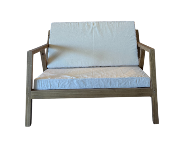 Producto - Sillon Nordico Escandinavo Ypf 2 Cuerpos Calidad Premium Encerado