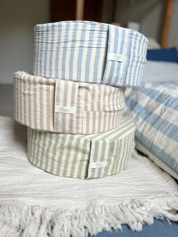 Producto - Zafu Clara con Placa de Alta Densidad rayados