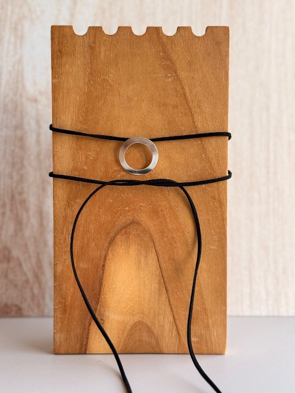 Producto - Choker gamuza negro