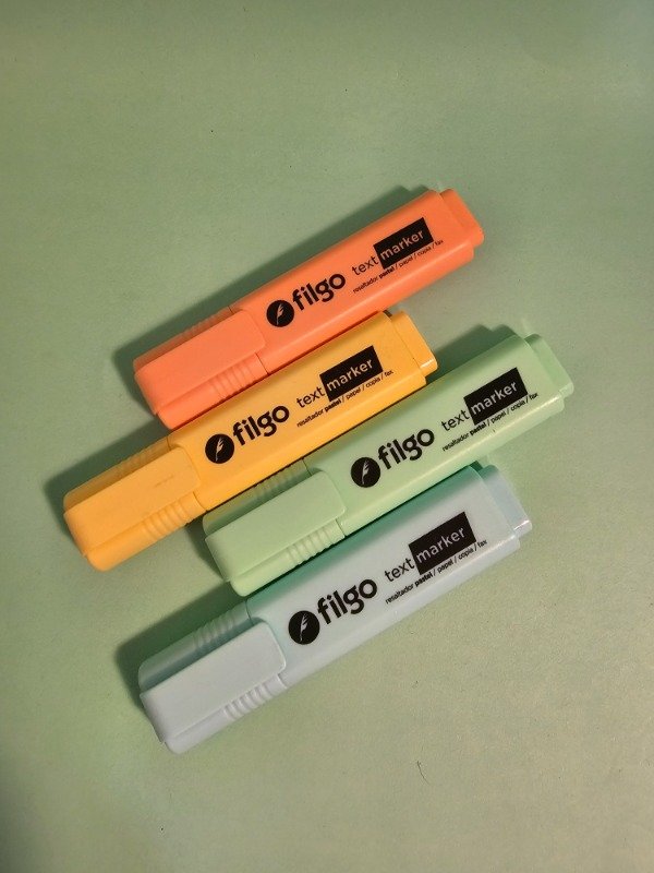 Producto - Resaltador Ancho PASTEL Filgo