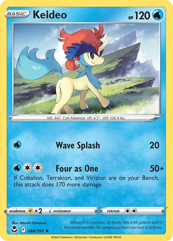 Producto - Keldeo - 046/195 - Silver Tempest