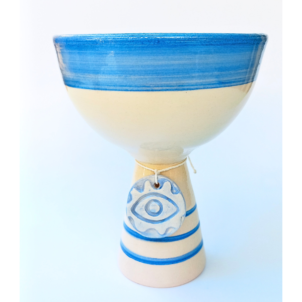 Producto - Copalera Artesanal con Ojo Protector en Cerámica