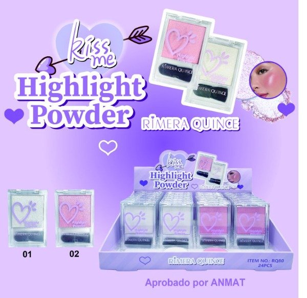 Producto - ILUMINADOR EN POLVO - RIMERA QUINCE