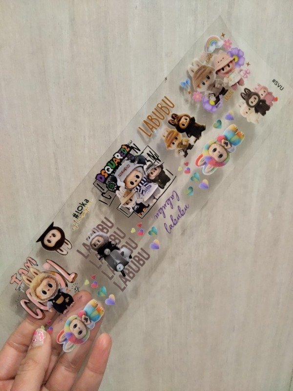 Producto - UV Tiras 8x28cm Labubu #2