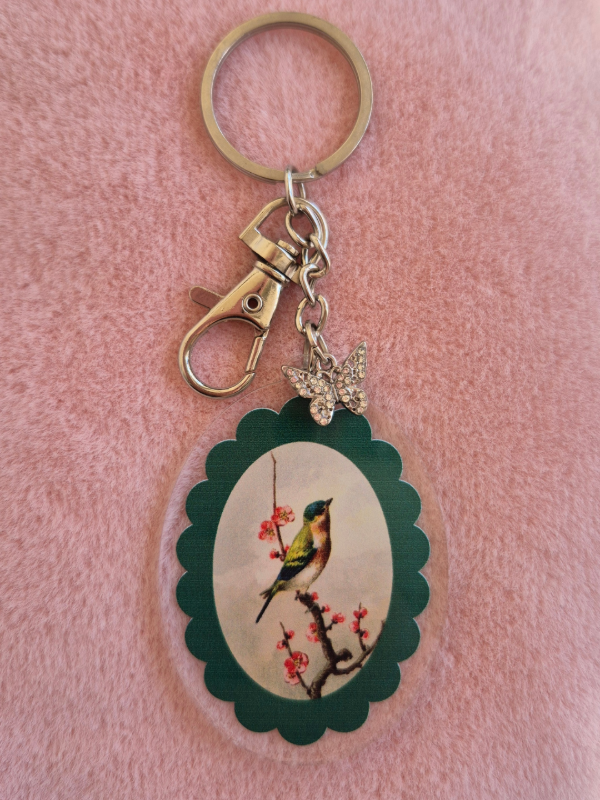 Producto - Llavero Pájaro Verde