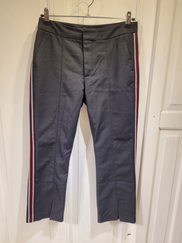 Producto - Pantalón ZARA sastrero con franjas rayadas Talle 26 - PRECIO: 54X - 0