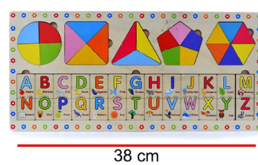Producto - PHI PHI TOYS M432 ENCASTRES FORMAS LETRAS O NUMEROS
