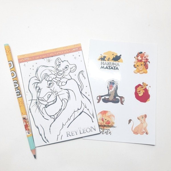 Producto - Libro actividades Rey leon