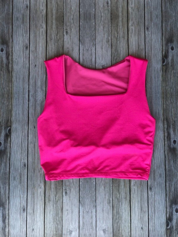 Crop Lotus fucsia