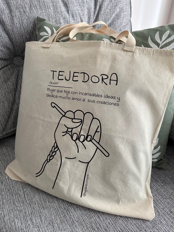 Producto - Tote bag tejedora - 0