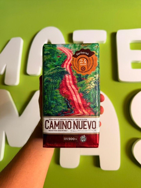 Producto - Yerba Mate Camino Nuevo Barbacuá 500gr