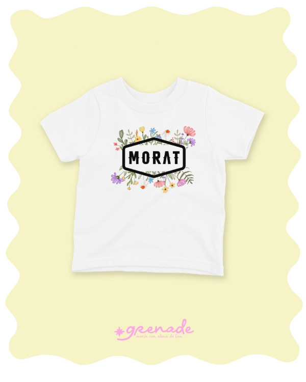 Producto - Baby tee "morat flores"