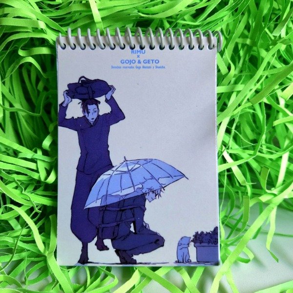 Producto - Libreta/Anotador "GOJO X GETO"