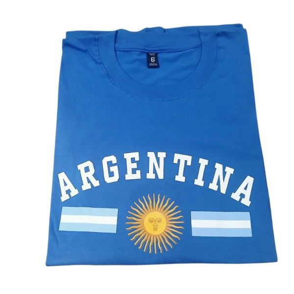 Producto - Remera Argentina Azul Talle 6