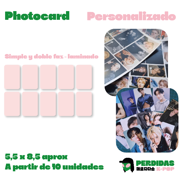 Producto - Photocards personalizadas - a partir 10 unidades