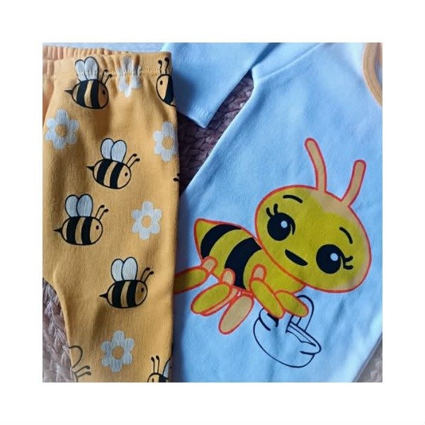 Producto - conjunto ABEJITA amarillo - 3