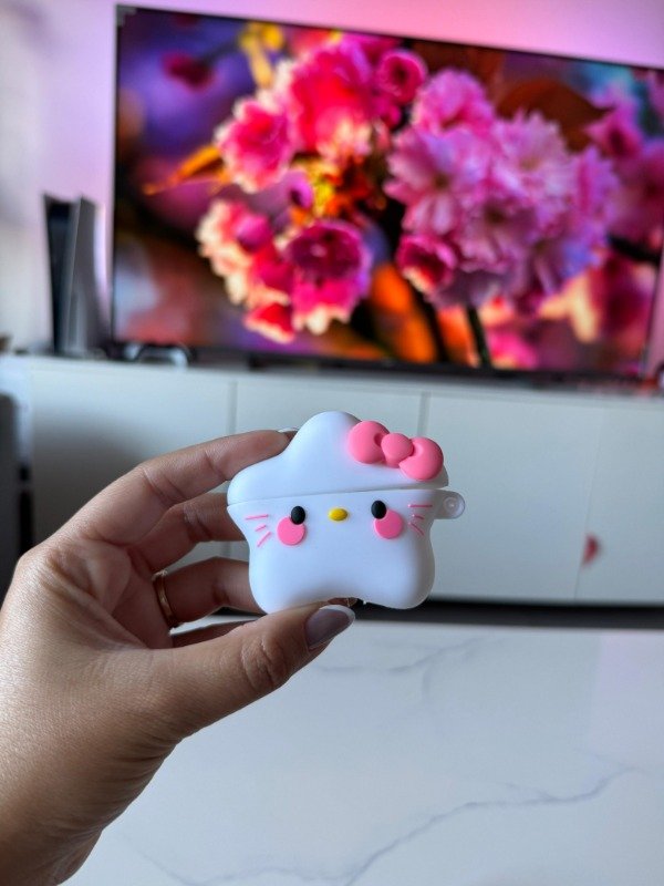 Producto - FUNDA PARA AIRPODS KITTY ESTRELLA
