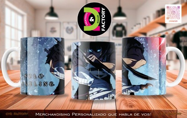 Producto - Taza - Anime - Solo Leveling - TZ-RT-BL-11OZ-147-ANM-SL