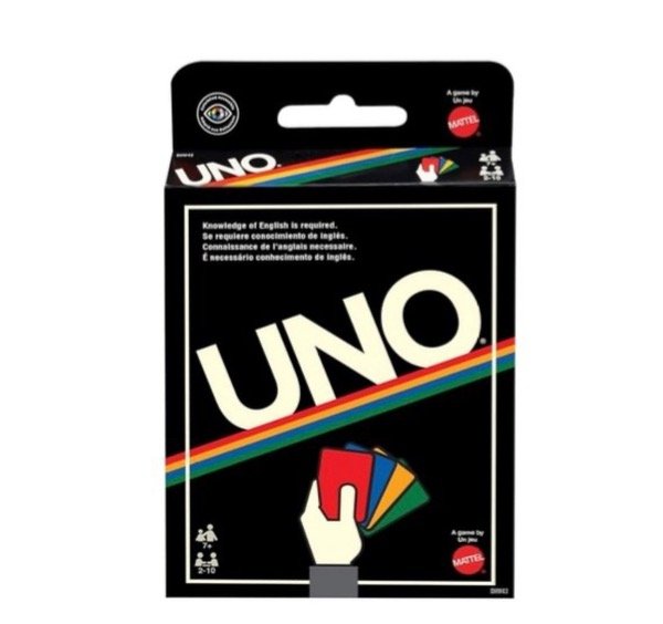 Producto - Carta uno negra ORIGINAL