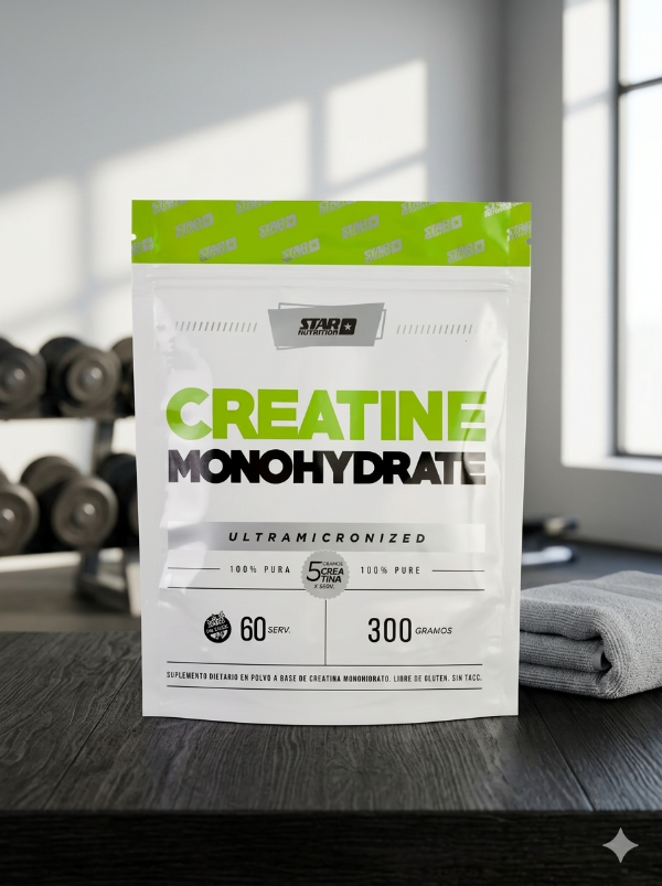 Producto - Creatina Star Nutrition Monohidratada Pura Para Fuerza Y Entrenamientos Intensos - 0