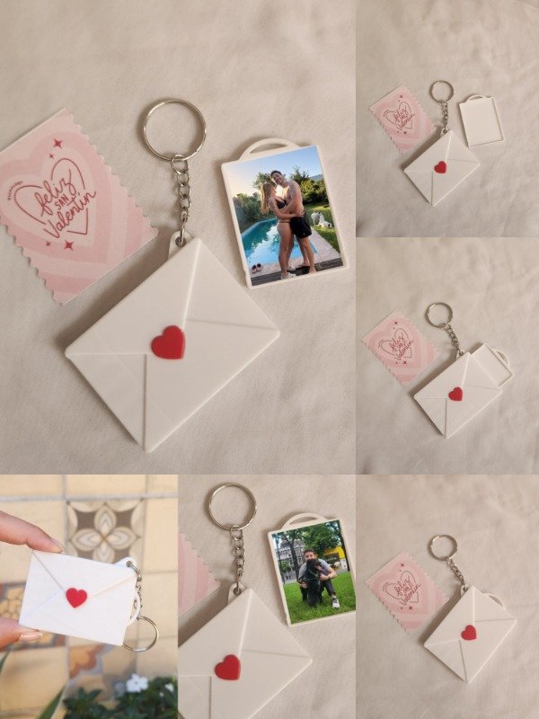 Producto - Llavero Carta con Corazón