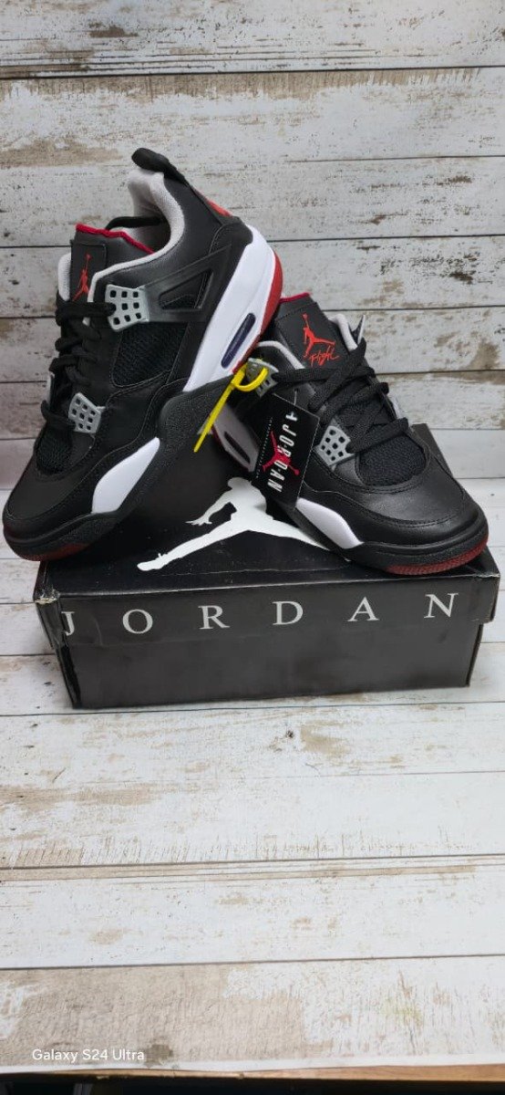 Producto - nike jordan retro 4 negro del 39 al 44 - 1