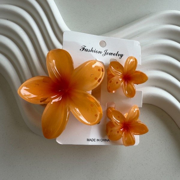 Producto - Pack triple de flor Naranjas