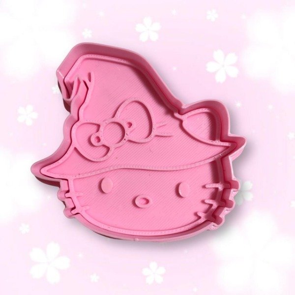 Producto - molde kitty bruja
