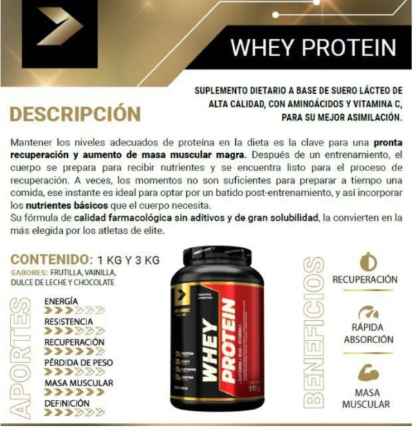 Whey Protein (con creatina, glutamina y bcaa) Body Advance 2lb 30 serv