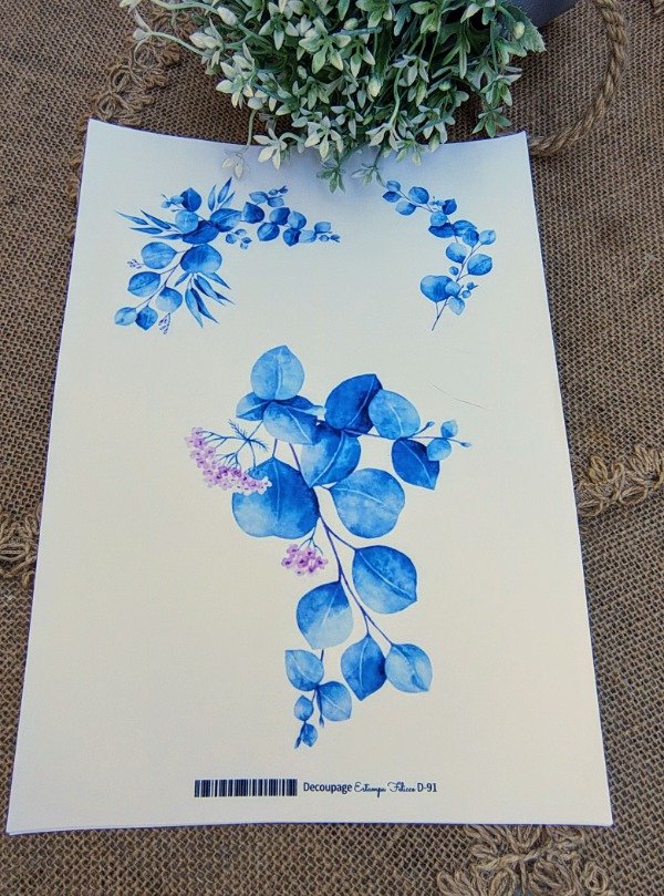 Producto - LAMINA DECOUPAGE COD D91