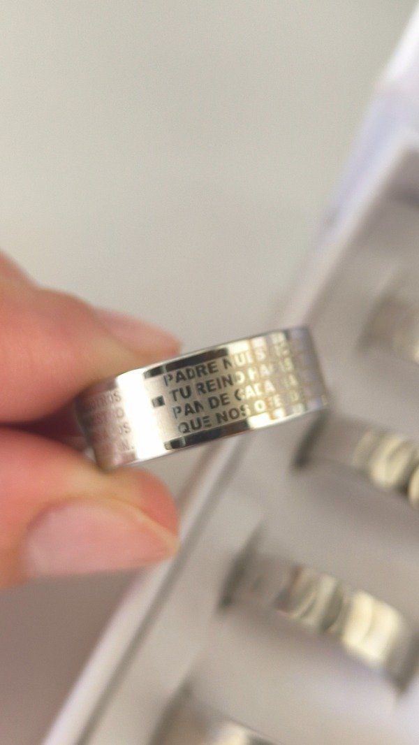 Producto - Anillo Padre Nuestro