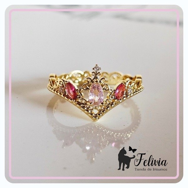 Producto - Anillo Tiara Rosa
