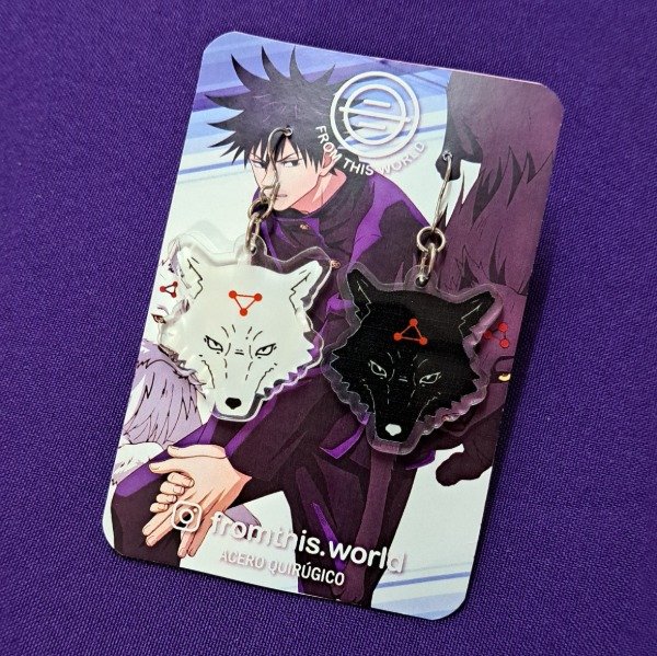 Producto - Aros Cosplay - Jujutsu Lobos
