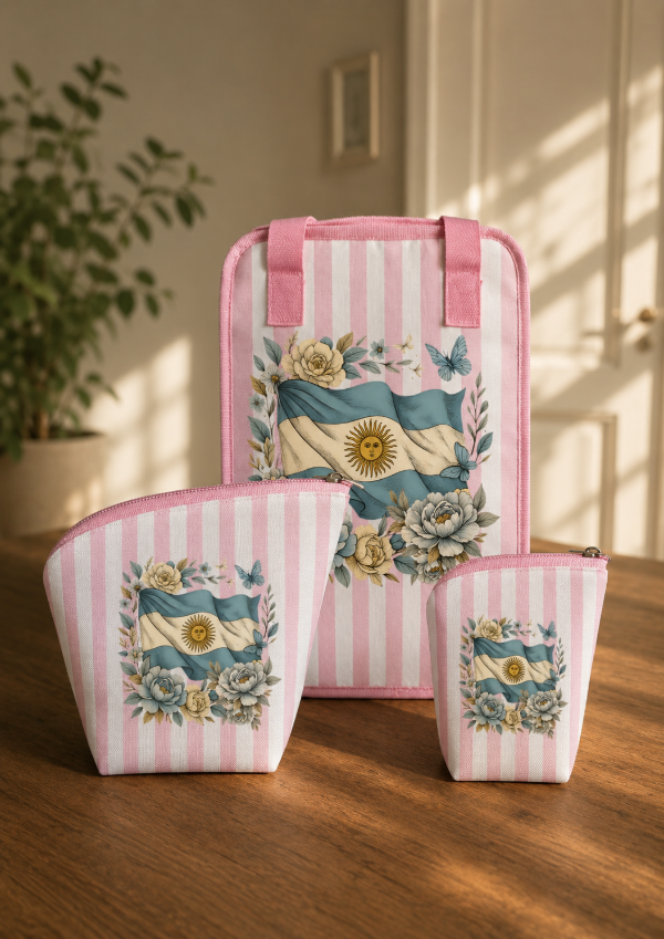 Producto - Set Matero rosa