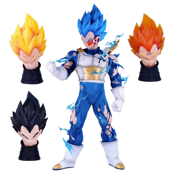 Producto - Figura Vegeta 4 Cabezas - Dragon Ball Z (42cm) - 0
