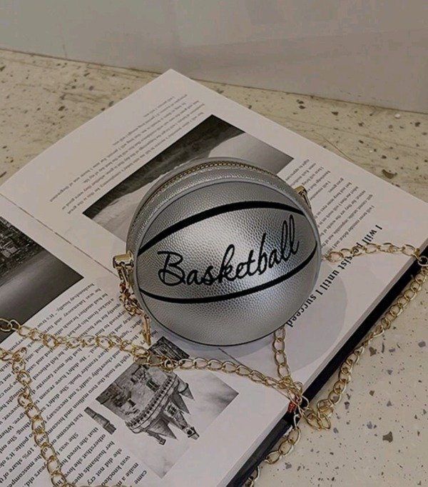 Producto - Bolso Básquet Plateado