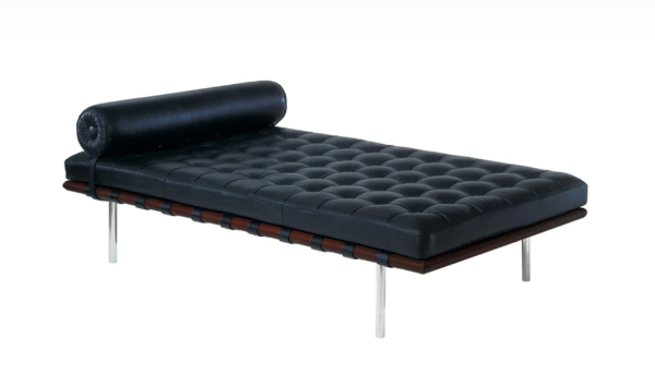 Producto - Camastro BARCELONA, Cama De Día (DAYBED), Tapizado Cuero!!