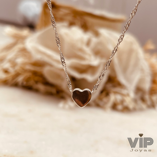 Producto - Conjunto Corazoncito Plata 925