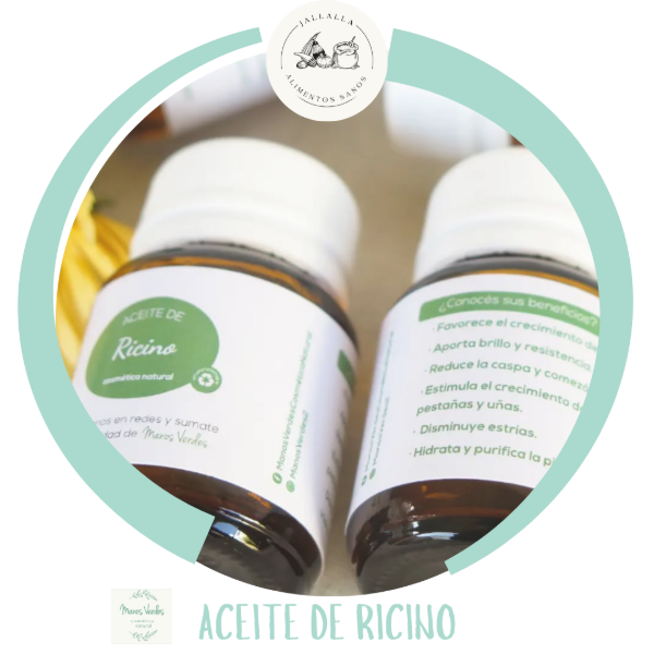 Producto - Aceite de Ricino gotero x 30 ml de Manos Verdes