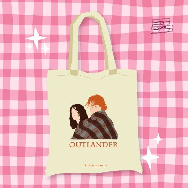 Producto - Tote Bag - Claire y Jamie OUTLANDER