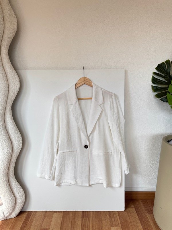 Producto - BLAZER INDIANA CREP BLANCO