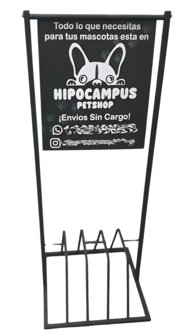 Producto - Cartel De Pie Bicicletero 1,3mtsx50cm Personalizado