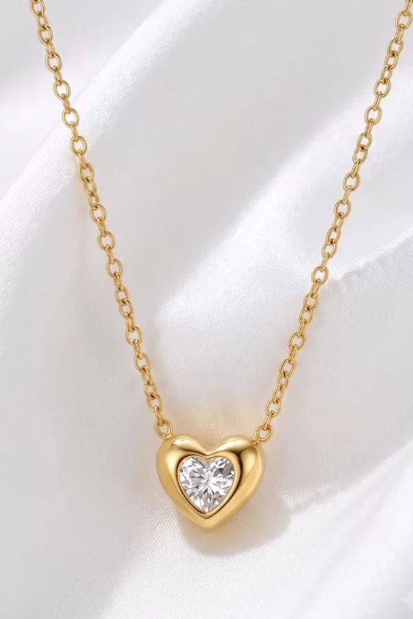 Producto - Collar Corazon con diamante