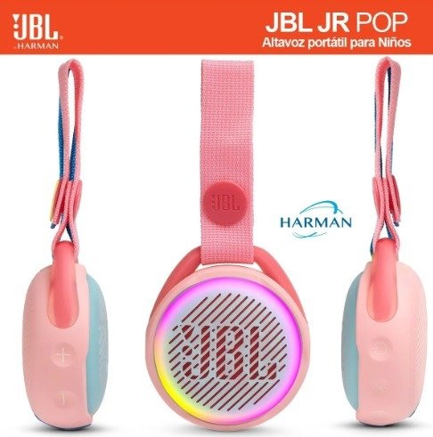 Producto - Parlante JBL Jr pop Rosa