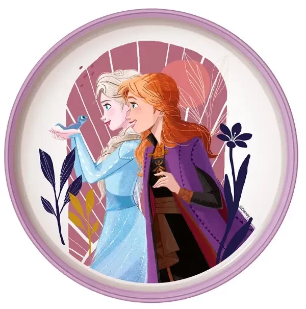 Producto - Plato Frozen Bicolor Non-slip Premium Blanco Frozzen