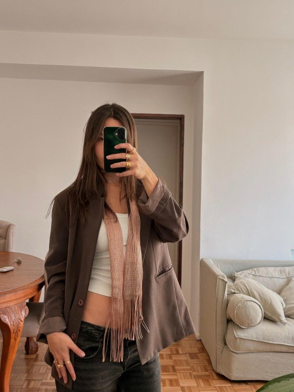 Producto - mini scarf cobre rosa - 3