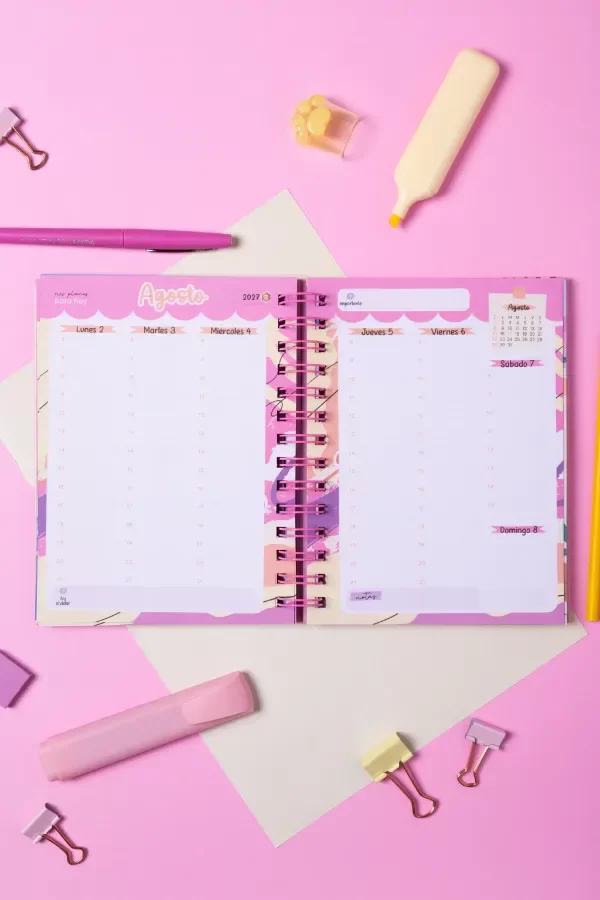 Producto - AGENDA MODERNA SEMANA A LA VISTA 2027 - 15