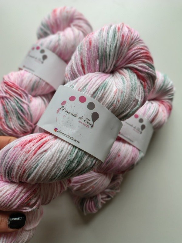 Producto - Lirios. DK - Hilo de algodón 8-6.